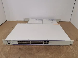Alcatel-Lucent OmniSwitch 6850E-P24 20x 1GbE +4x RJ45/SFP 1U PoE Switch +Stack - Picture 1 of 7