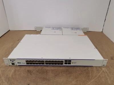 Alcatel-Lucent OmniSwitch 6850E-P24 20x 1GbE +4x RJ45/SFP 1U PoE Switch +Stack - Image 1 of 4
