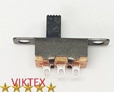 10x MINI SCHIEBESCHALTER MINIATUR 3 PIN 2 POSITIONEN MICRO 20X6MM 48V 0,5A
