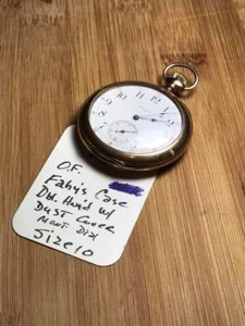 Antique Waltham 8217860  15 Jewel  Pocket Watch Fahy's Case - Picture 1 of 12