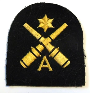 Distintivo qualificazione commercio antiaereo RCN ROYAL CANADIAN NAVY PATCH 3" - Foto 1 di 2