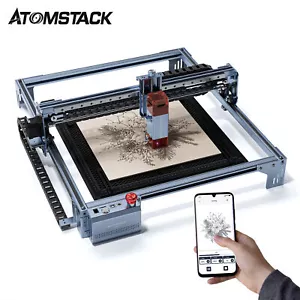 Atomstack A10 V2 12W Lasergravierer 24000mm/min Wifi USB Fr Schnitzen Schneiden O4J7 - Bild 1 von 12
