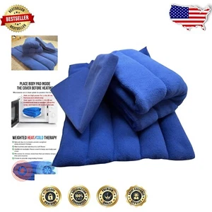 High-Quality Microwavable Heating Pad Set - Weighted Clay Beads for Pain Relief - Picture 1 of 9