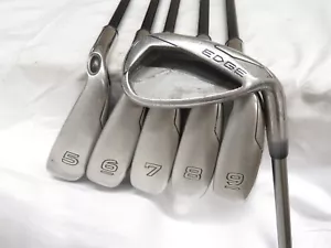 Used Callaway Diablo Edge Iron Set 5-PW Callaway Diablo 75g Stiff Graphite Shaft - Picture 1 of 9