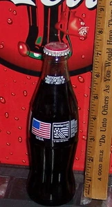 1994 WORLD CUP SOCCER USA PARTICIPATING COUNTRIES USA 8 OUNCE  COCA  COLA BOTTLE - Picture 1 of 1