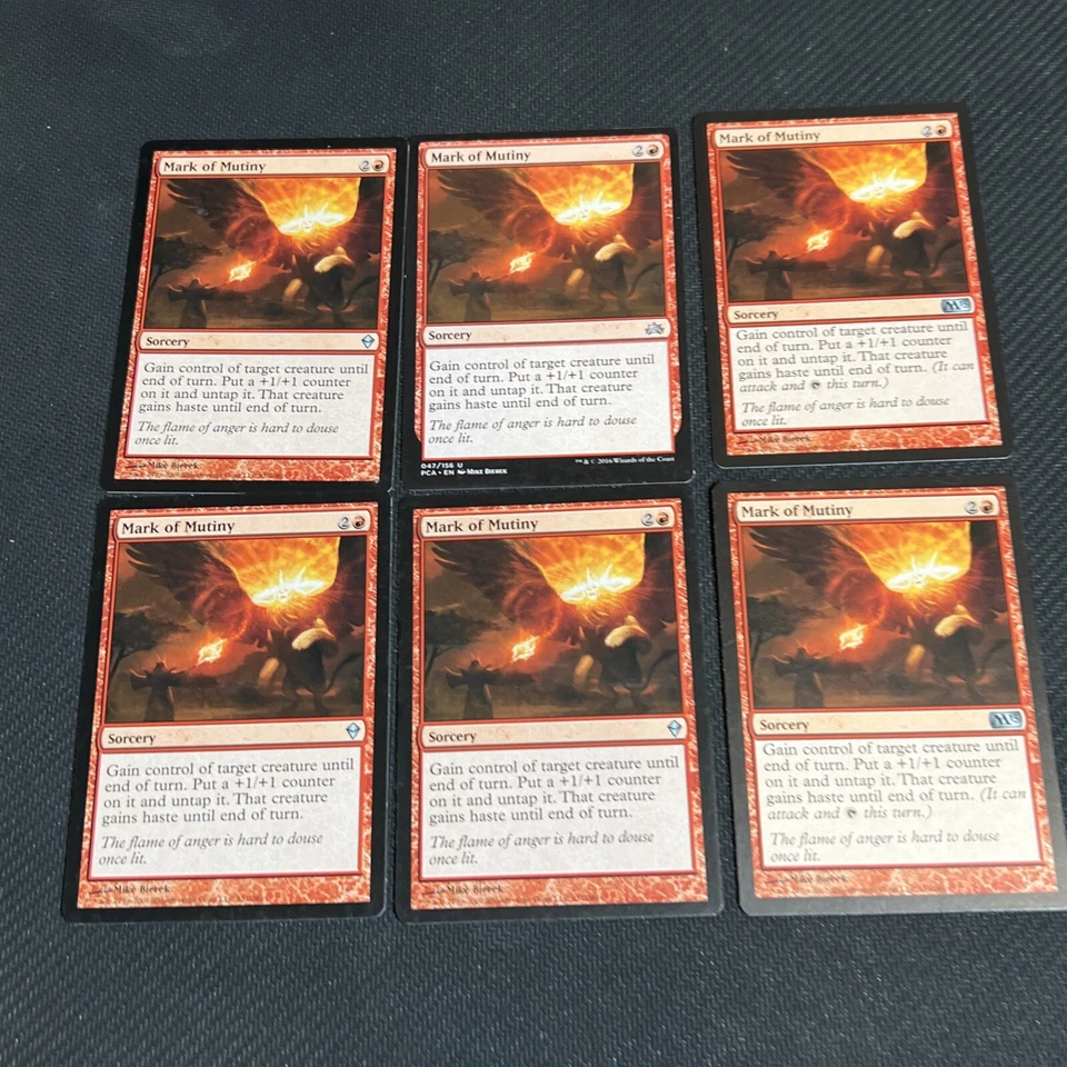 Mark of Mutiny Magic The Gathering Mtg Zendikar Card 6 - Image 1 of 4