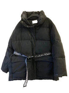CALVIN KLEIN JEANS SOFT TOUCH BELTED PUFFER UK M (12) Ref JN37+ - Picture 1 of 3