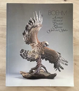 Boehm Unique Collection Porcelain Bronze Gold Silver Book 1984 - Picture 1 of 2
