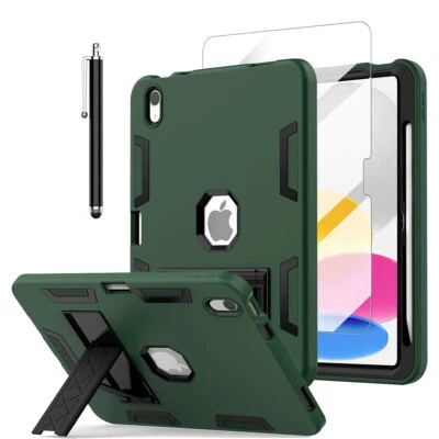 Funda resistente a prueba de golpes con protector de pantalla para iPad 10ª generación Foto 1 de 4