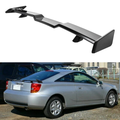 Para Toyota Celica GT Negro Brillante 57" Coche Trasero Estilo TRD Alerón Labio Ala Foto 1 de 4
