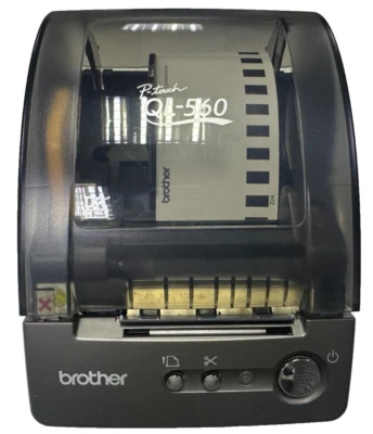 Brother USB P-Touch QL-560 Thermal Address Label Receipt Printer, Auto Cutter - Image 1 of 4