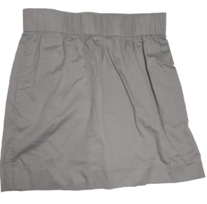 J Crew Pull On Paperbag Cotton Mini Short Skirt Size 2 - Picture 1 of 9