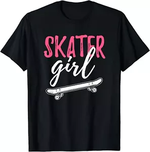 Skater Girl Skateboarding Skateboard Girls GiftS Gift Unisex T-Shirt - Picture 1 of 3