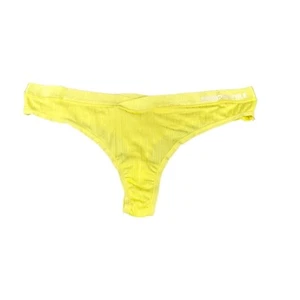 Aeropostale Women's Size Medium Panty Thong Seamless Yellow New Without Tags - Picture 1 of 9