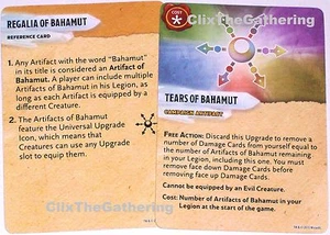 TEARS OF BAHAMUT/TIAMAT Dungeons and Dragons D&D ATTACK WING Tyranny of month 4 - Picture 1 of 2