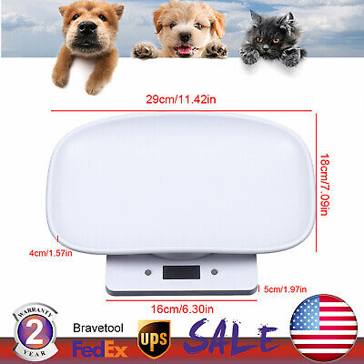LCD Digital Pet Scale Small Dog Cat Animal Vet Scale Veterinary Diet Healthy USA • 28.98$
