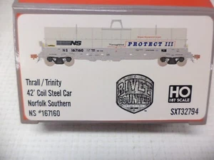 ScaleTrains Ho SXT32794, Trinity 42' Coil Steel Car, Norfolk Southern 167160 - Picture 1 of 2