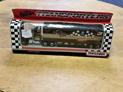 Matchbox Transporters Super Star 1992 1:87 #3 Dale Earnhardt Goodwrench (N6) Foto 1 de 4