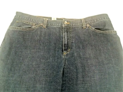 Jeans Jones New York Mujer Premium Deportivos Acampanados Elastizados Denim Azul Talla 18   Foto 1 de 4
