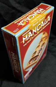 Mancala Game Set Pieghevole in Vero Legno, Pietre Multicolore di Pressman - Sigillato, Nuovo - Foto 1 di 5