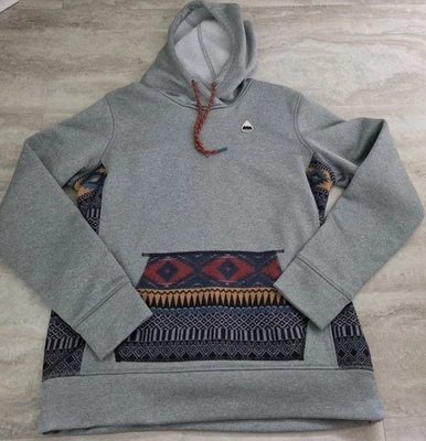 Sudadera con Capucha Burton Para Mujer Talla Grande Snowboard Pullover Azteca Multicolor  Foto 1 de 4