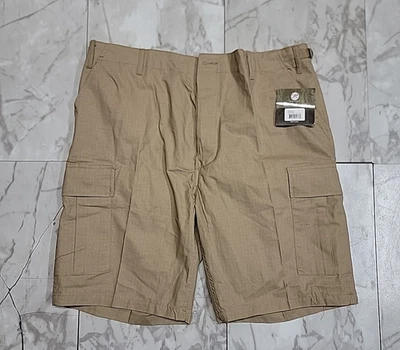Pantalones Cortos Vintage Rothco BDU Carga Ripstop Para Hombre Grande Lona Caqui Sueltos Foto 1 de 4