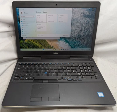 Dell Precision 7510 Xeon E3-1545M V5 16GB RAM 512GB SSD Quadro M2000M W11P(L12) - Image 1 of 4