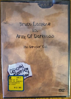 Army of Darkness - Official Bootleg Edition (DVD, 1993) New, Factory Sealed - Image 1 of 4