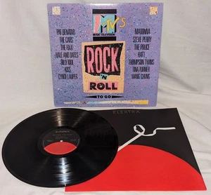 MTV's Rock 'N Roll To Go LP Elektra 60399-1 Billy Idol MADONNA Wang Chung KISS - Picture 1 of 7