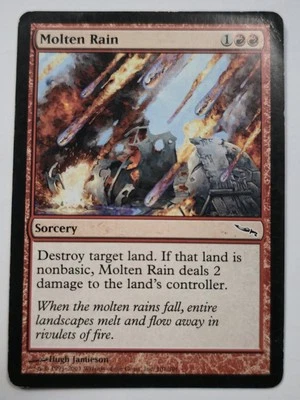 Molten Rain Mirrodin Regular - Image 1 of 2