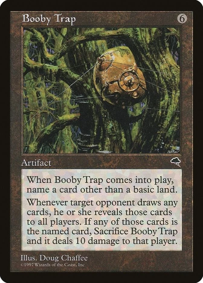 Booby Trap NM Tempest MTG - Image 1 of 1