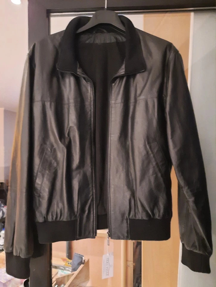 Lederblouson  gr.50 für Herren NEU - Bild 1 von 1