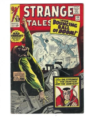 Strange Tales #131 1965 VG+ Human Torch and Thing! Dr. Strange! Combine Ship - Image 1 of 2