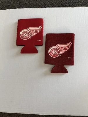 2 Detroit Red Wings - Neoprene Koozies  by Kolder - 12 Oz  EUC - Image 1 of 4