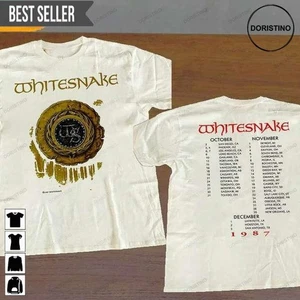 2 Sides Whitesnake Tour Konzert Vintage 1987 Unisex S-5XL Shirt HD416 - Bild 1 von 5