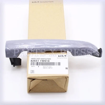 OEM GENUINO KIA RIO 2012-17 GRIS MANIJA DE PUERTA EXTERIOR LADO DERECHO IZQUIERDO 826511W010 Foto 1 de 4