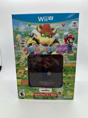 Mario Party 10 w/ Mario Amiibo Bundle Nintendo Wii U. Sealed. - Image 1 of 4