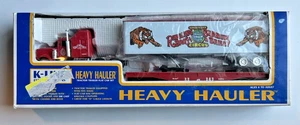 K-LINE RINGLING BROS CIRCUS HEAVY HAULER TRACTOR TRAILER FLATCAR SET #81024 - Picture 1 of 4