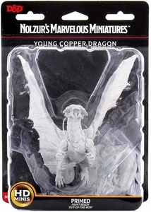 Young Copper Dragon: D&D Nolzur's Marvelous Unpainted Miniature (W8) - Picture 1 of 2