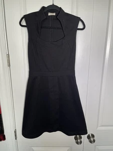 Vestido Pinko Negro Panare Sin Mangas Acampanado Línea A EE. UU. Talla 6 - Imagen 1 de 12