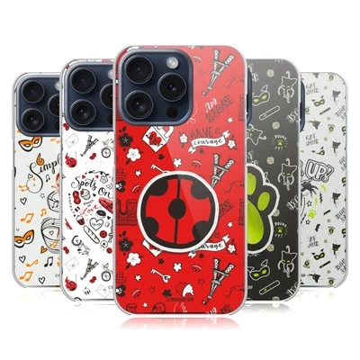 MIRACULOUS LADYBUG CHARACTER ART AND PATTERNS BACK CASE FOR APPLE iPHONE PHONES - Image 1 of 4