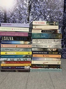 Lot Of 27 Romance Mystery Thriller Fiction Paperback Books - Picture 1 of 8