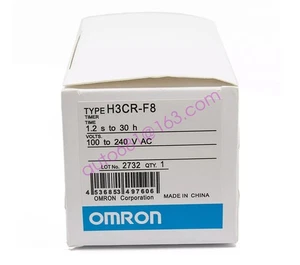 1PCS Brand New H3CRF8 OMRON H3CR-F8 Twin Timer 100-240VAC  Fast Shipping - Picture 1 of 2