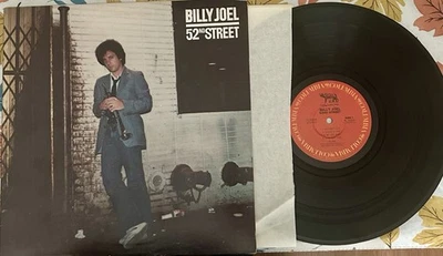52nd Street by Billy Joel Vintage Rock Vinyl LP Columbia FC 35609 1978 - Image 1 of 2