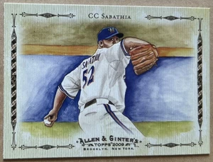 C.C. SABATHIA 2009 TOPPS ALLEN & GINTER'S HIGHLIGHTS Card#AGHS20 NM-MT Condition - Picture 1 of 2