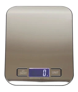 BUY IN WEB USA FOOD SCALE STAINLESS STEEL DIGITAL KITCHEN SCALLE 11 LB CAPACITY - Picture 1 of 7