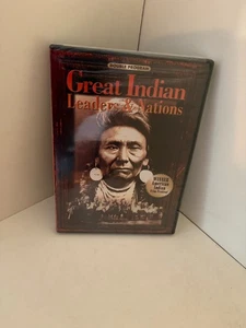 GREAT INDIAN LEADERS & NATIONS dvd CRAZY HORSE Chief Joseph IROQUOIS Sioux NEW - Picture 1 of 1