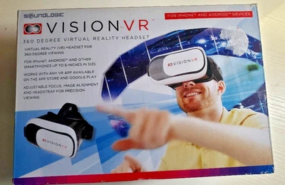 NIB Soundlogic Vision VR 360 Degree Virtual Reality Headset - Image 1 of 4