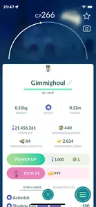 Gimmighoul Pokémon Go | (no) los intercambios registrados están bien - Imagen 1 de 2