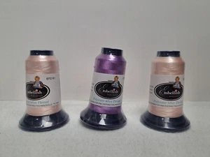 Lot of 3 - Embellish 60wt Embroidery Thread (2 Colors) - Sealed - Picture 1 of 5